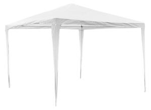 Paviljong pyramid-tak 3x3 m - Vit