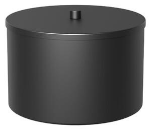 Metallförvaringslåda 2x17,5 cm svart