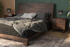MOSSALA Sängbord 45x45 cm Brun -