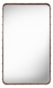 Gubi - Adnet Rectangulaire Spegel, 115X70, Tan - Väggspeglar - Jacques Adnet