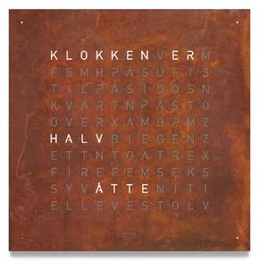 Qlocktwo - Qlocktwo Earth 45 Creator's Edition - Rust, NO - Klockor - Biegert & Funk - Brun