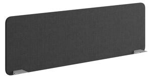 Bordsskärm Silencio Basic, svart, 120x51,5x2,2 cm