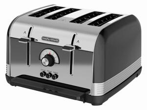 Morphy Richards - Brödrost Venture Retro 4 Skivor Svart