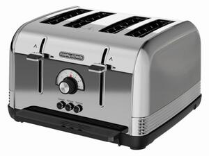 Morphy Richards - Brödrost Venture Retro 4 Skivor Polerad