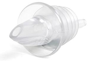 Droppkork, transparent plast, 12-pack