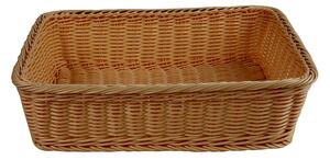 Brödkorg, 38X29 cm, polypropylen tråd, brun
