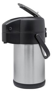 Pumptermos med hävarm, 2,2 L, rostfri