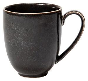 Kaffemugg Rhea, 35 cl, fältspatporslin, brun/svart