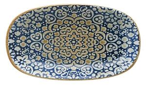Tallrik Alhambra, 34x19 cm, flat, oval, upphöjd kant