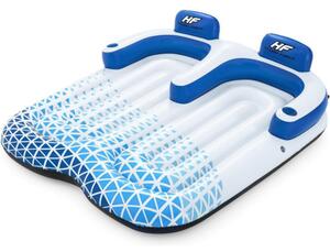 Bestway - Hydro-Force Indigo Wave Double Badmadrass 183 x 176 cm