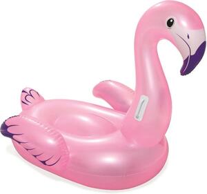 Bestway - uppblåsbar flamingo badleksak 127 x 127 cm