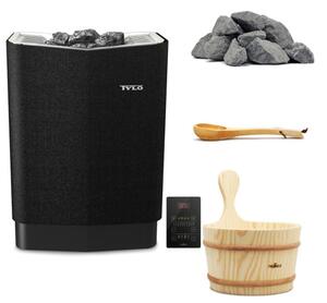 TYLÖ - Bastupaket Sense PURE 6kW med stenar. hink &amp skopa