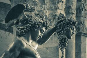 Fotografi Florence Perseus with the Head of Medusa, Dario Argenti