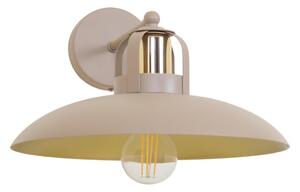 Brilagi - Vägglampa FLAMENGO 1xE27/60W/230V beige