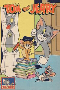 Konsttryck Tom & Jerry - Comics Cover, (26.7 x 40 cm)