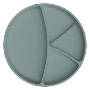 Everyday Baby Tallrik Silikon med Sugfunktion Harmony Green