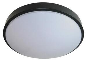 LED taklampa WILTON LED/24W/230V 4000K diameter 38 cm svart