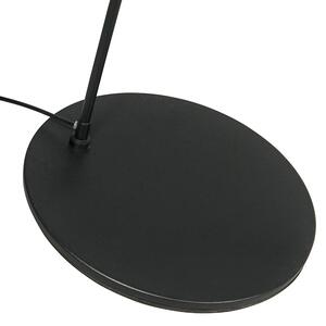 Smart modern båglampa svart inkl. A60 Wifi - Vinossa