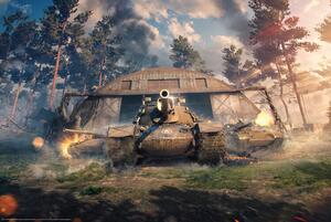 Poster, Affisch World of Tanks - Back In Action