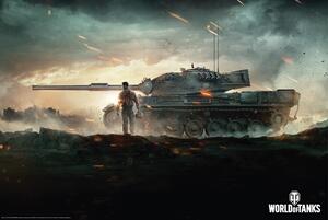 Poster, Affisch World of Tanks - Man and Machine