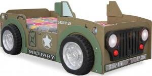 Jeep Army - Bilsäng - 90 x 190 cm - Coola & roliga barnsängar, Barnsängar & juniorsängar, Sängar
