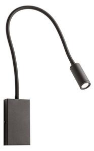 Redo 01-2755 - LED vägglampa WALLIE LED/3W/230V USB CRI 90 svart