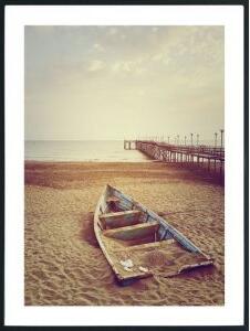 Posterworld - Motiv Sandy beach - 50x70 cm