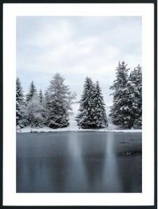 Posterworld - Motiv Frozen lake - 50x70 cm