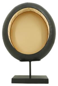 Lesli Living Oval ljusstake på fot ägg 39,5x13x60 cm