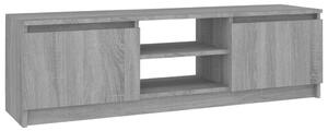 TV-bänk grå sonoma 120x30x35,5 cm konstruerat trä