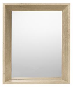 Ferm Living - Lancet Mirror - Travertine - Väggspeglar - Jørn Utzon - Beige
