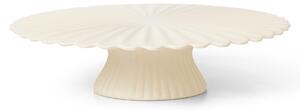 Ferm Living - Fountain Cake Stand - Off-white - Kak- och tårtfat