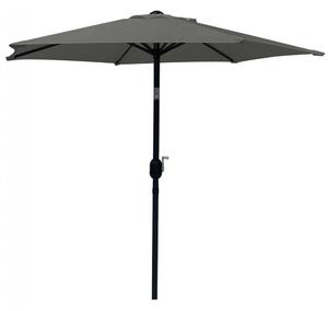 Fjällbacka parasoll i grått - Ø300 cm