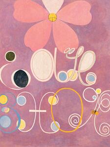 Bildreproduktion The 10 Largest No.5 (Purple Abstract) - Hilma af Klint