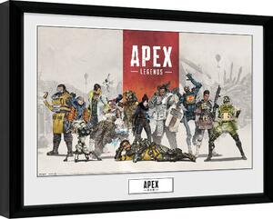 Inramad poster Apex Legends - Group