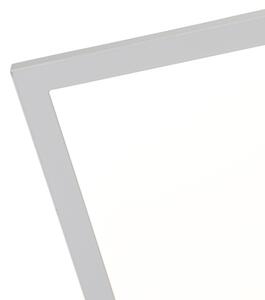 Modern taklampa vit inkl LED med fjärrkontroll - Mila
