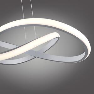 Design hänglampa stål 57 cm dimbar inkl LED - Viola Due