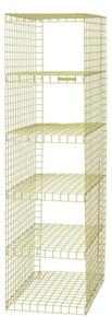 Kalager Design - Grid Rack - Hylla - Green Beige - D34 x H105 x W26 cm
