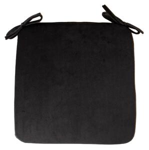 VELVET Sittdyna 39x39x25 cm Svart -