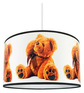 Barn Hängande Ljuskrona med snöre BEARS 1xE27/60W/230V