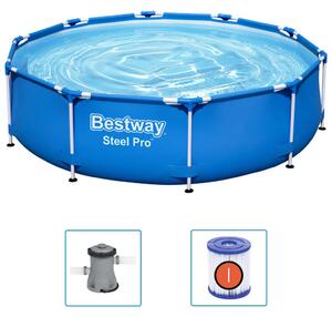 Bestway Pool med stålram Steel Pro 305x76 cm