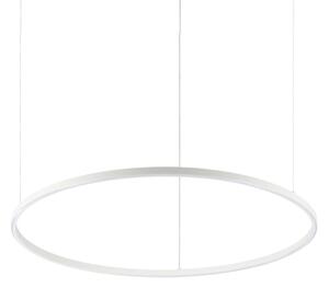 Ideal Lux - LED ljuskrona med textilsladd ORACLE LED/55W/230V vit