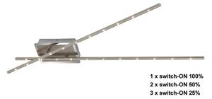Briloner 3252-022 - LED Dimbar Takbelysning TEMPALTE 2xLED/11W/230V