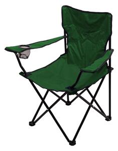Hopfällbar campingstol grön