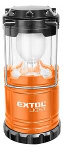 Extol - LED Portabel lampa LED/3xAA orange/svart