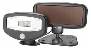 Extol - LED Solar strålkastare med sensor LED / 500 mAh / 3,7V IPX4