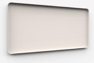 Frame Wall, glasskrivtavla, 200x100 cm, Lazy, grå ram