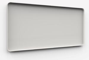 Frame Wall, glasskrivtavla, 200x100 cm, Shy, grå ram