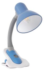 Kanlux 7152 - Bordslampa with a clip SUZI 1xE27/40W/230V blå