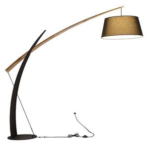Klausen 107006 - Golv lampa GALLANT 1xE27/11W/230V brun/svart